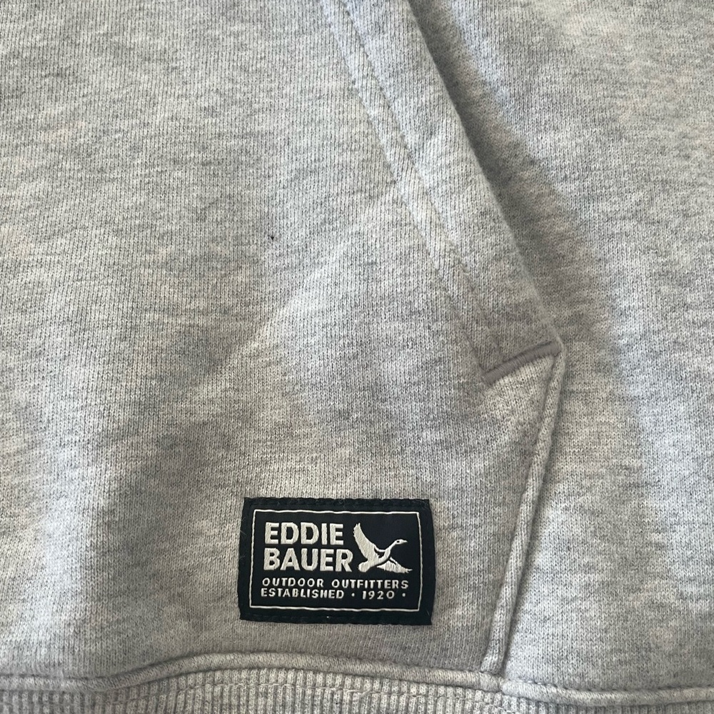 Eddie Bauer Heather Gray Hoodie